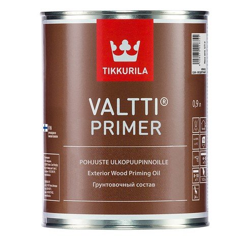 Грунт Tikkurila VALTTI PRIMER антисептик, содержащий масло (2,7л)