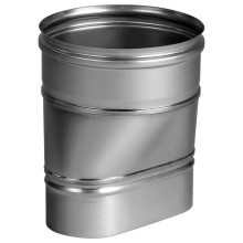 Переходник Вулкан VOR с овала d100x200 на круг d130