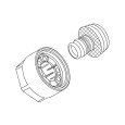 Резьбозажимное соединение Rehau stabil 16,2x2,6xG3/4