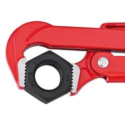 Трубный ключ KNIPEX 4 шведского типа, прям. губки 90 , 130 мм (5 1/8 ), L-750 мм, Cr-V