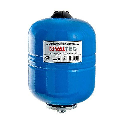 Бак расширительный VALTEC для ГВС и ХВС 8л.