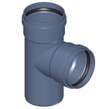 Тройник POLOPLAST POLO-KAL NG PKEA DN250/250 87,5 гр.