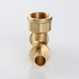 Тройник VALTEC надвижной универсальный с переходом на вн.р. 20(2,8) х 3/4 х 20(2,8)