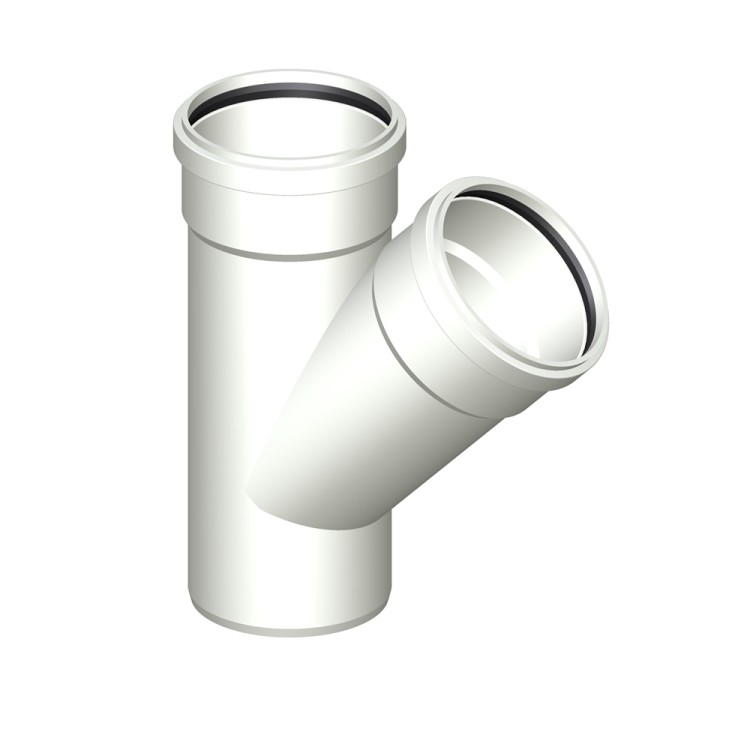 Тройник POLOPLAST POLO-KAL 3S PKSA DN160/160 45 гр.
