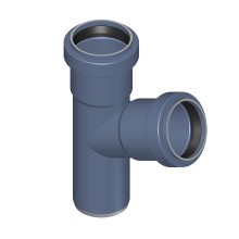 Тройник POLOPLAST POLO-KAL NG PKEA DN40/40 67,5 гр.