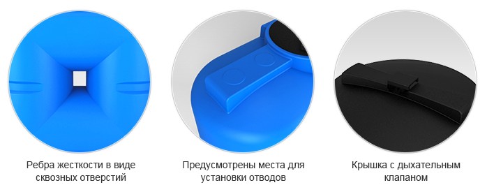 Емкость ЭкоПром S 1000 литров