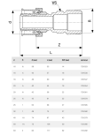 SmartPress НР 40 x R 1 1/4, модель 6711