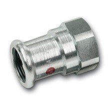 Муфта Sanha 24270G, переходная ВПр-ВР, углеродистая сталь, 35x1 1/4