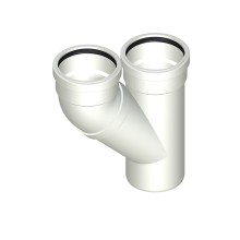 Тройник POLOPLAST POLO-KAL 3S с параллельными входами PKSPA DN110