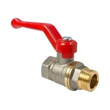 Кран шаровой Valfex VF.215.NR1.114 для ВОДЫ 1 1/4 ВР/НР рычаг латунный никелированный