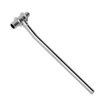 Тройник KAN-therm Push латунный с трубкой 15 мм (L=300мм), 18х2,5/18х2,5