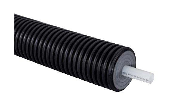 Теплоизолированная труба Uponor ECOFLEX THERMO SINGLE ТРУБА 25X2,3/140 PN6