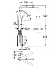 Смеситель для кухни Grohe Essence New 30270DC0