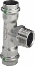 Тройник Viega с наружной резьбой 54 х R 1 х 54 мм, Sanpress Inox, модель 2317.1
