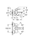 Смеситель для ванны Grohe Lineare 33849001